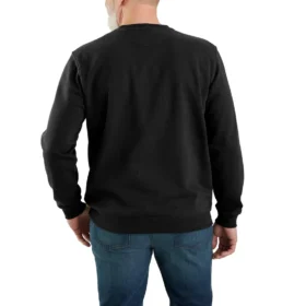 Sudadera de jerséu de cuello redondo de peso medio y corte holgado Marquette para hombre