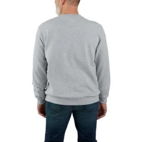 Sudadera de jerséu de cuello redondo de peso medio y corte holgado Marquette para hombre
