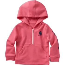 Sudadera de manguitos largos con cremallera para niñas (bebés/niños pequeños)