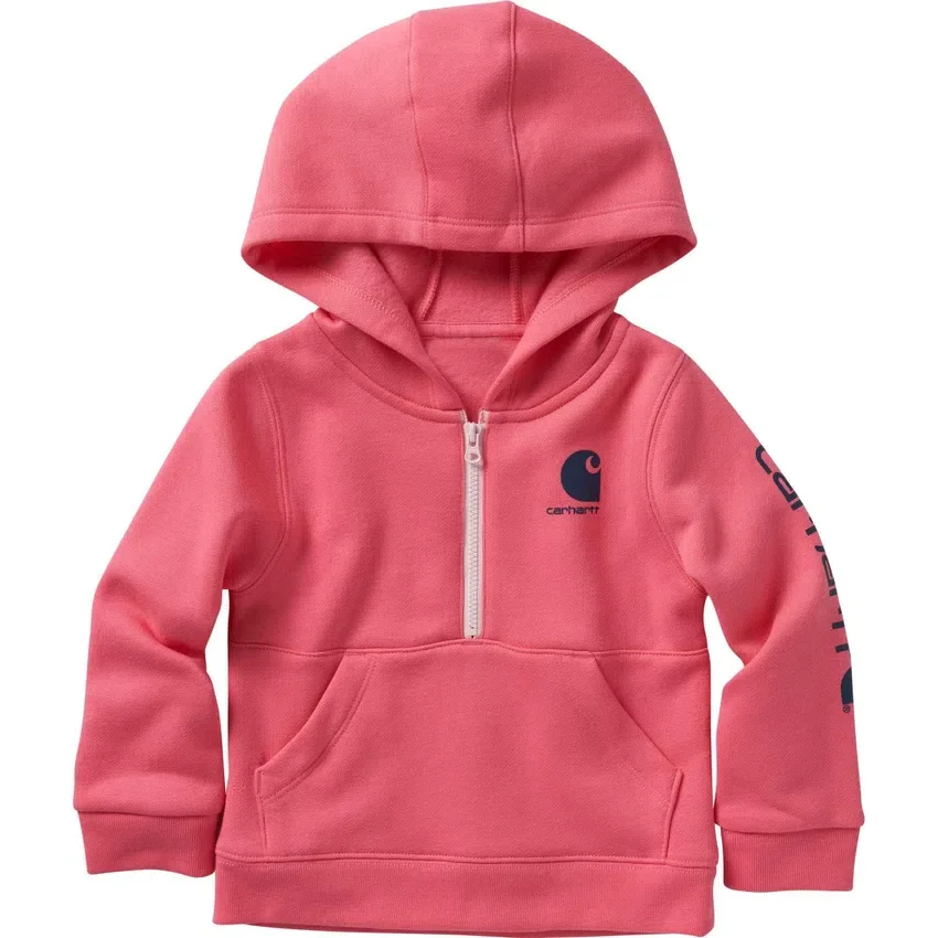 Sudadera de manguitos largos con cremallera para niñas (bebés/niños pequeños)