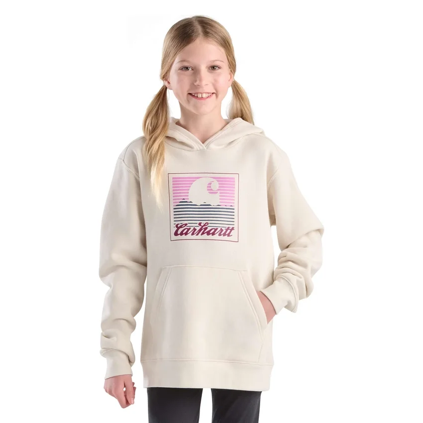 Sudadera de manguitos largos con estampado para niñas (niños pequeños/niños/jóvenes)