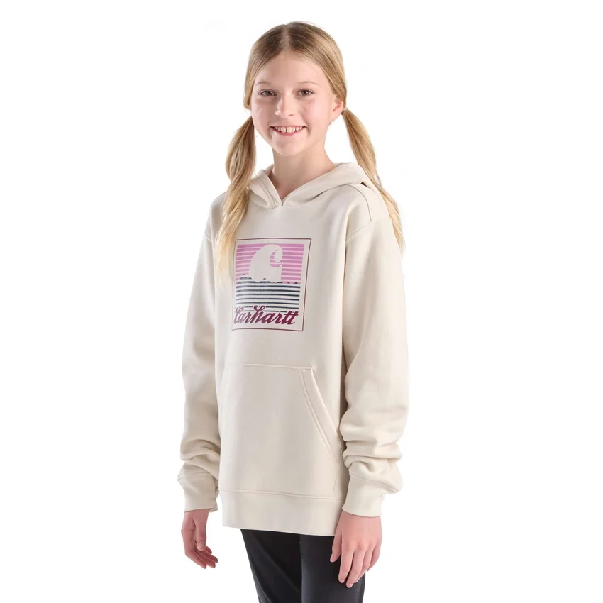 Sudadera de manguitos largos con estampado para niñas (niños pequeños/niños/jóvenes)