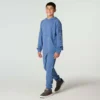 Sudadera de manguitos largos para niño, teñida en prenda y rediseñada (niños/jóvenes)