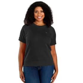 Sudadera de pantalón corto para mujer, de Tencel ligero, corte holgado y tejido French Terry