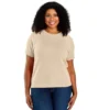 Sudadera de pantalón corto para mujer, de Tencel ligero, corte holgado y tejido French Terry