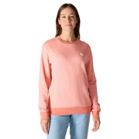 Sudadera ligera de jerséis de cuello redondo de Tencel para mujer