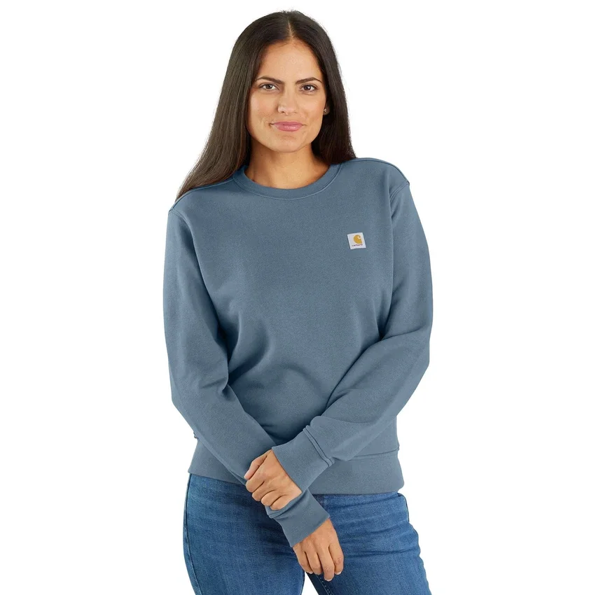 Sudadera ligera de jerséis de cuello redondo de Tencel para mujer
