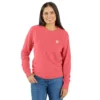 Sudadera ligera de jerséis de cuello redondo de Tencel para mujer