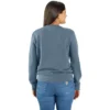 Sudadera ligera de jerséis de cuello redondo de Tencel para mujer