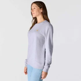 Sudadera ligera de jerséis de cuello redondo de Tencel para mujer