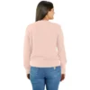 Sudadera ligera de jerséis de cuello redondo de Tencel para mujer