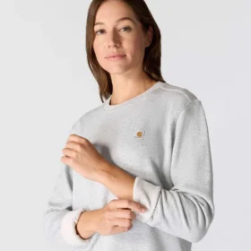 Sudadera ligera de jerséis de cuello redondo de Tencel para mujer