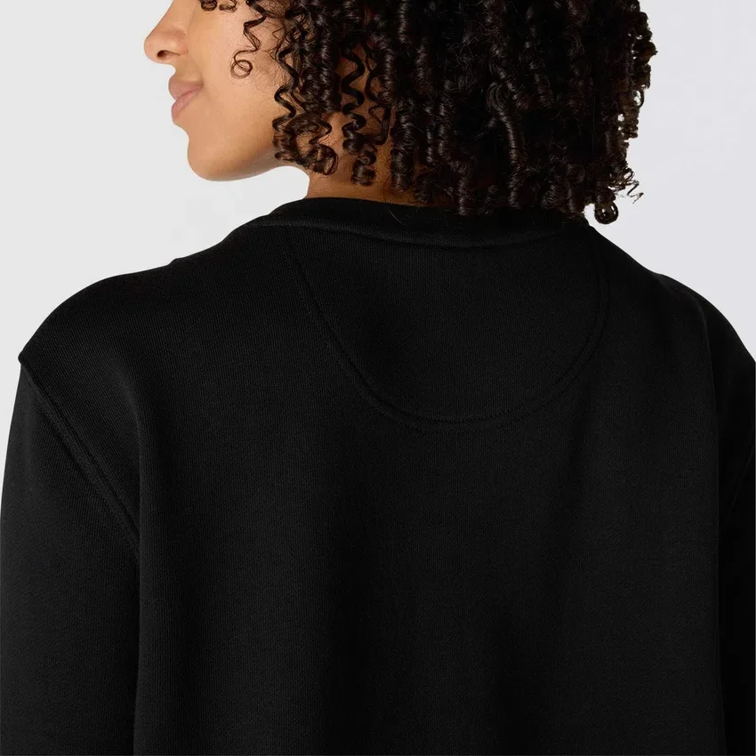 Sudadera ligera de jerséis de cuello redondo de Tencel para mujer
