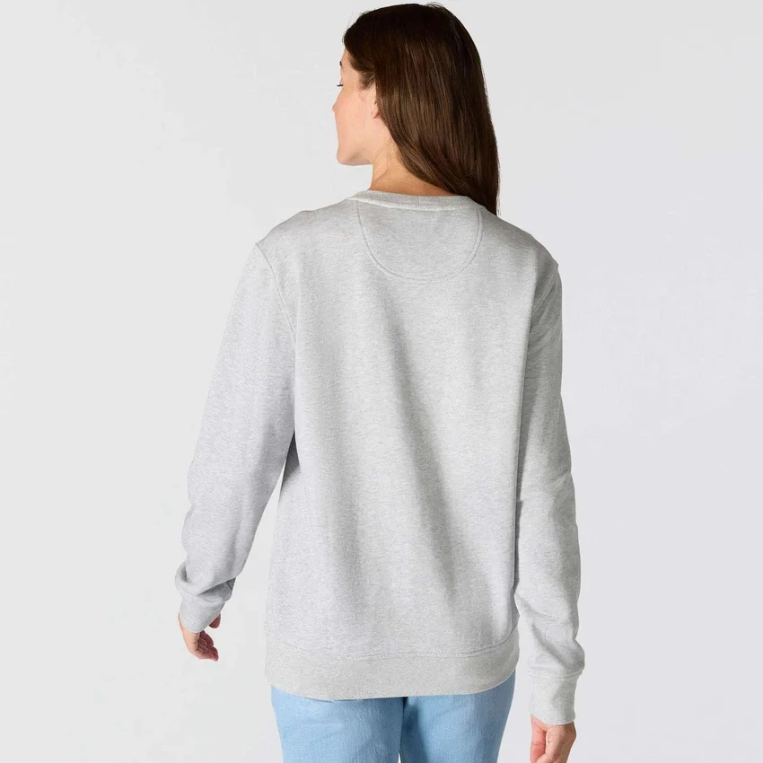 Sudadera ligera de jerséis de cuello redondo de Tencel para mujer