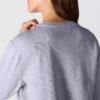 Sudadera ligera de jerséis de cuello redondo de Tencel para mujer