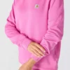 Sudadera ligera de jerséis de cuello redondo de Tencel para mujer