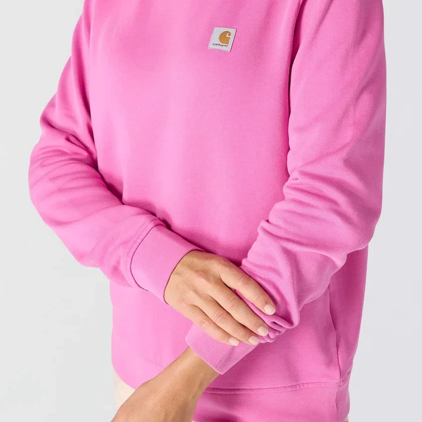 Sudadera ligera de jerséis de cuello redondo de Tencel para mujer