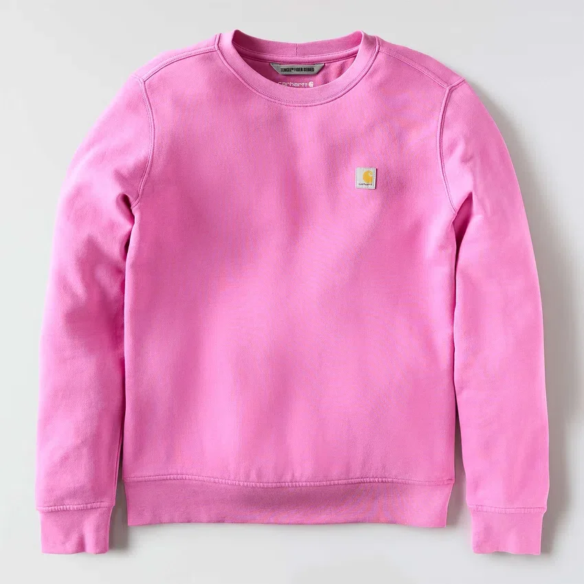 Sudadera ligera de jerséis de cuello redondo de Tencel para mujer