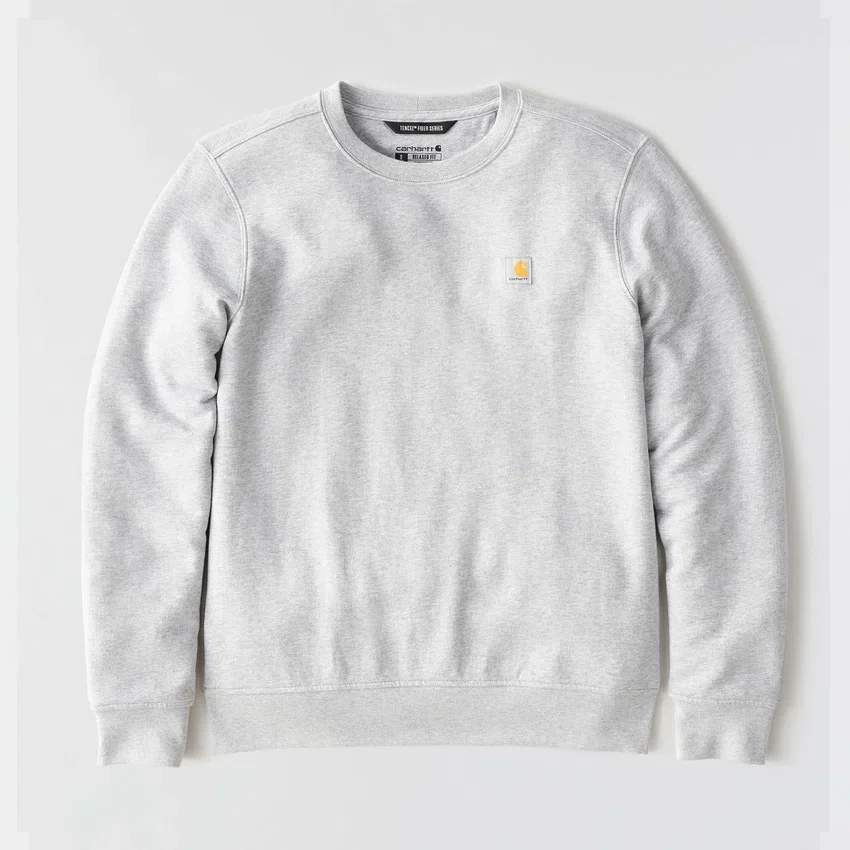 Sudadera ligera de jerséis de cuello redondo de Tencel para mujer