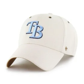 Tampa Bay Rays '47 «Gorras Clean Up» sin teñir