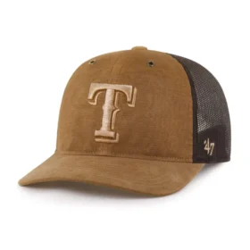 Texas Rangers '47, gorra de camionero teñida, corte holgado
