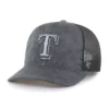 Texas Rangers '47, gorra de camionero teñida, corte holgado