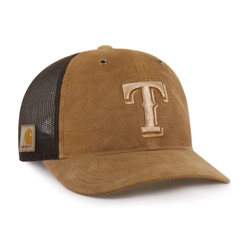 Texas Rangers '47, gorra de camionero teñida, corte holgado