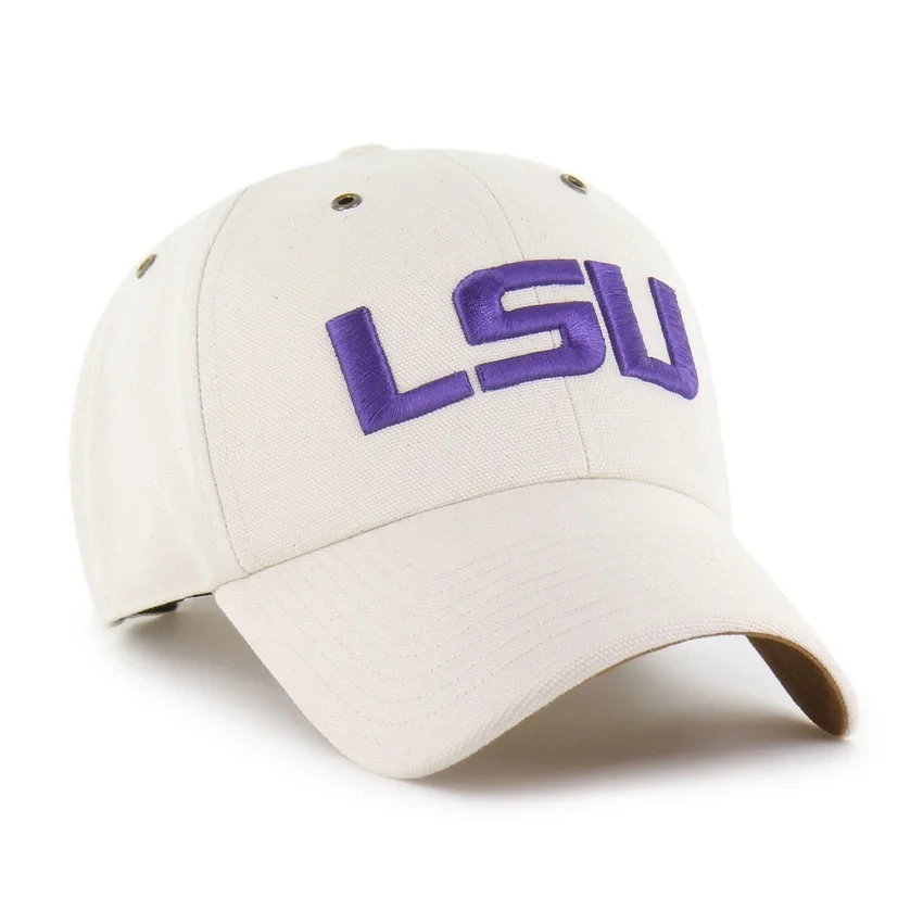 Tigers de Louisiana State '47, sin teñir, Gorras Clean Up
