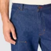 Vaqueros de trabajo de corte recto y talle holgado con doble refuerzo en las rodillas de la serie Crafted para hombre
