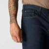 Vaqueros de trabajo para hombre, ajustados y cónicos, con tejido Rugged Flex