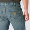 Vaqueros de trabajo para hombre, corte bootcut holgado y tejido Rugged Flex