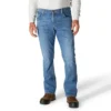 Vaqueros de trabajo para hombre de corte holgado y campana, resistentes al fuego, con tecnología Rugged Flex