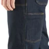 Vaqueros de trabajo para hombre, de corte recto holgado, con doble refuerzo en las rodillas y tecnología Rugged Flex