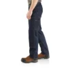 Vaqueros de trabajo para hombre, de corte recto holgado, con doble refuerzo en las rodillas y tecnología Rugged Flex