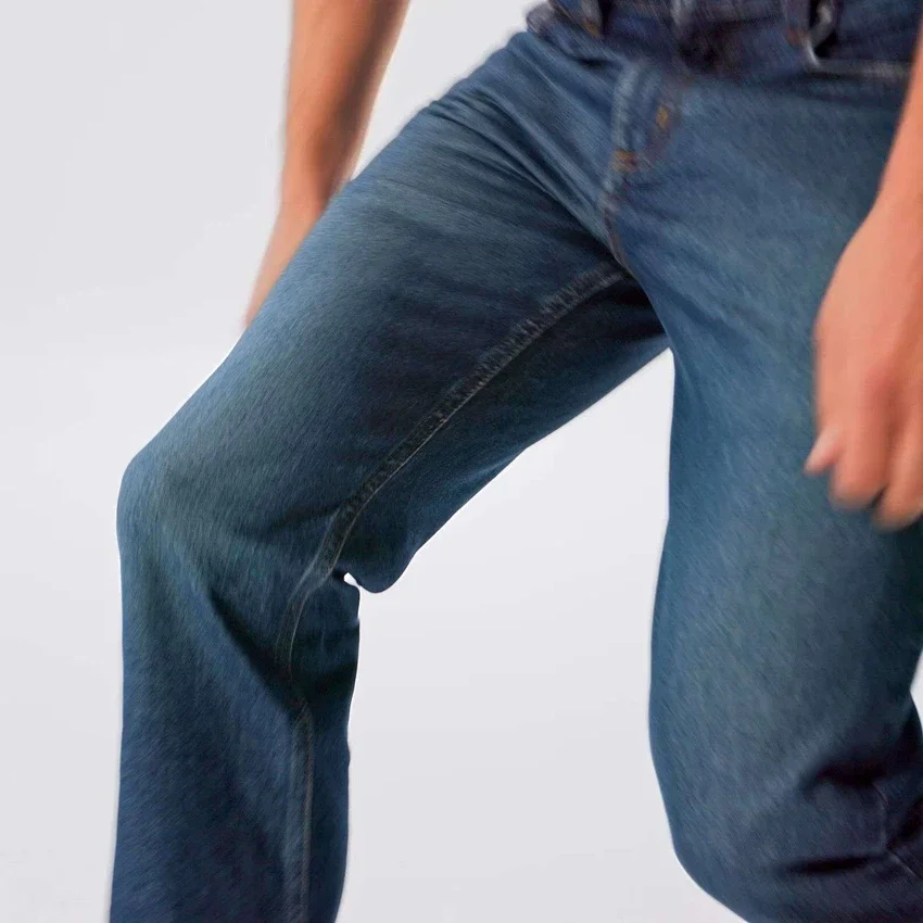 Vaqueros de trabajo Slim Straight Rugged Flex para hombre