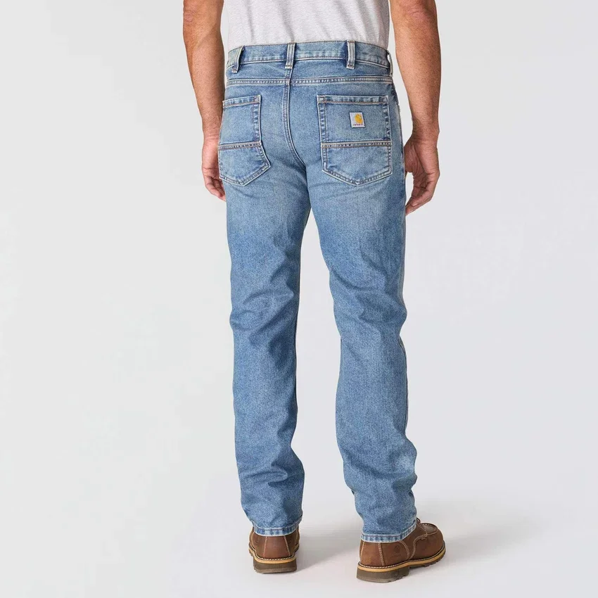 Vaqueros de trabajo Slim Straight Rugged Flex para hombre