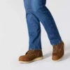 Vaqueros elásticos de talle medio y corte recto para mujer «Essential»