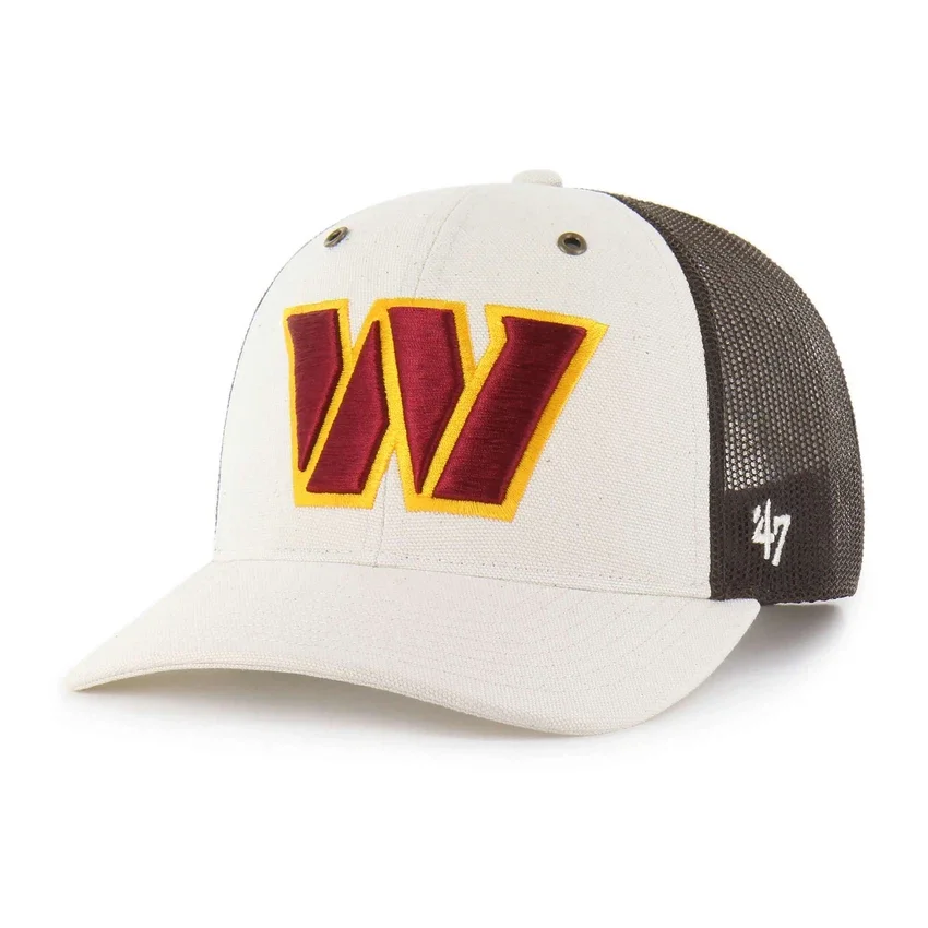 Washington Commanders '47 sin teñir, gorras de camionero, corte holgado