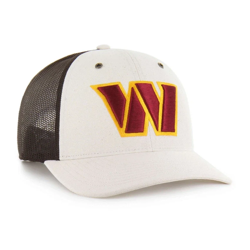 Washington Commanders '47 sin teñir, gorras de camionero, corte holgado