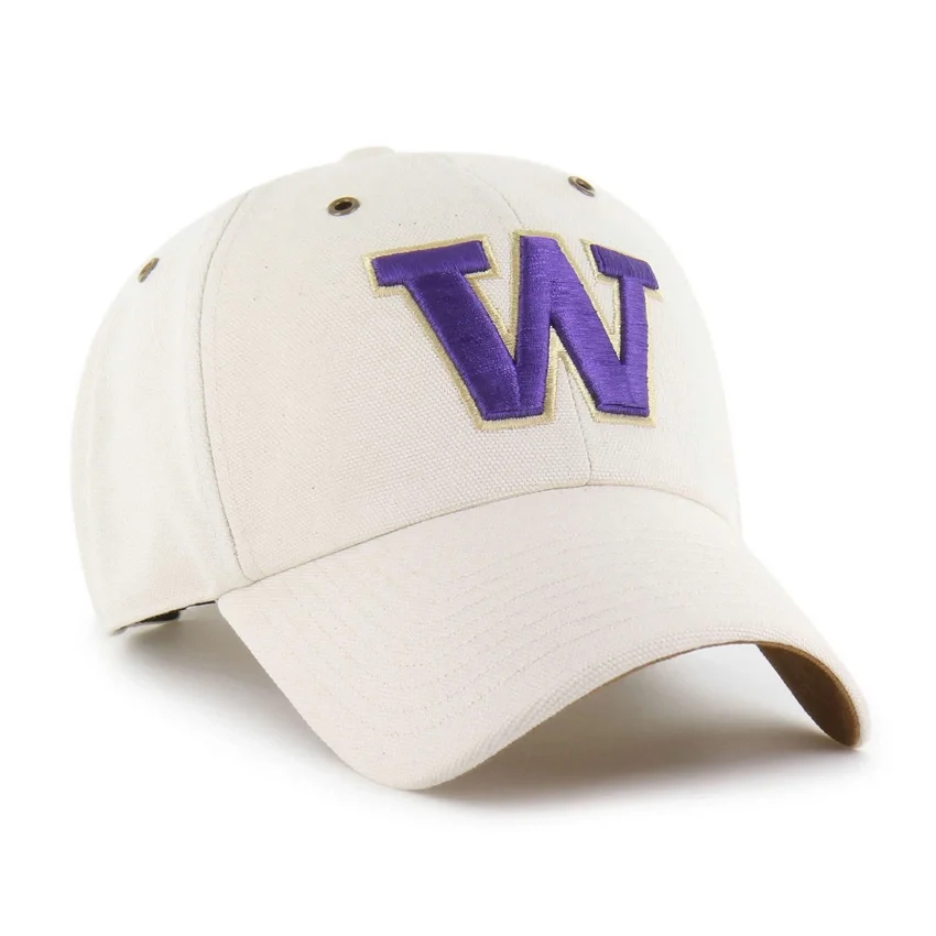 Washington Huskies '47, sin teñir, Gorras Clean Up