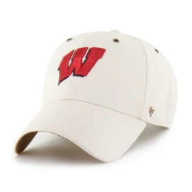 Wisconsin Badgers '47, sin teñir, Gorras Clean Up
